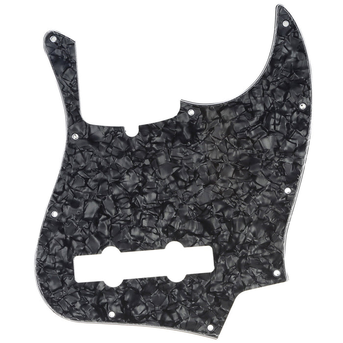 musiclily pro 5 string 10 hole contemporary j bass pickguard for fender american jazz bass 3ply 4ply mx1393p