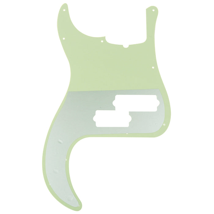 Musiclily Pro 5弦 13穴 PBプレベピックガード アメリカンスタンダードFender Precision Bassプレシジョンベース用 3プライ エイジドホワイト