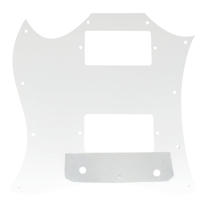 Musiclily Pro 11穴 SGタイプ ラージピックガード Import SGエレキギター用 3プライブラック