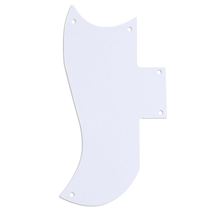 Musiclily Pro 5穴 SGタイプ スモールピックガード アメリカ製USA SGエレキギター用 3プライブラック