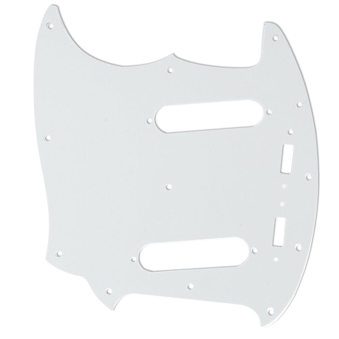 Part of musiclily pro 12 hole guitar pickguard for mij fender japan mustang 3ply 4ply mx1403p