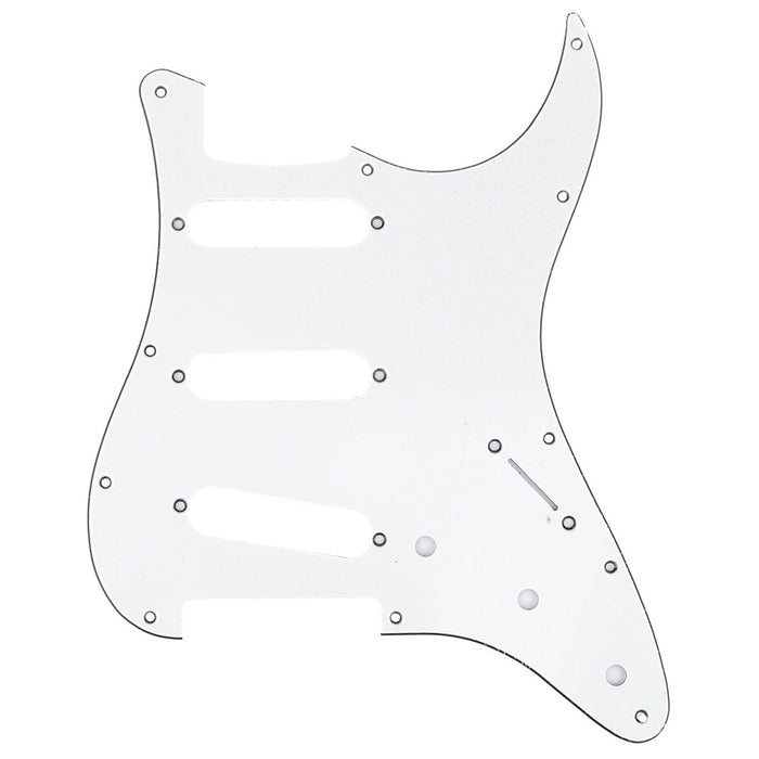 musiclily pro 11 hole 72 or 64 strat sss guitar pickguard for mij japan stratocaster 3ply 4ply mx1409p