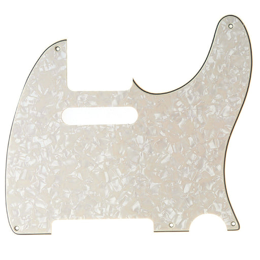 musiclily pro 5 hole vintage tele pickguard for fender american mexican made standard telecaster style electric guitar 1 3 4 ply mx1410p