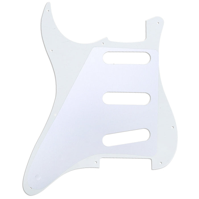 Part of musiclily pro 11 hole 62 strat sss guitar pickguard for mij japan stratocaster 3ply 4ply mx1412p