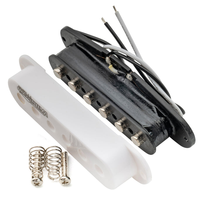 Wilkinson M Series 高出力 セラミック ST シングルコイルネックピックアップ Stratストラトエレキギター用 ブラック