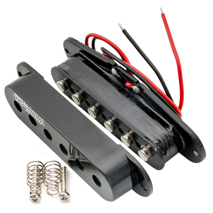 wilkinson m series high output ceramic st single coil middle pickup for strat style electric guitar mx1508bk details