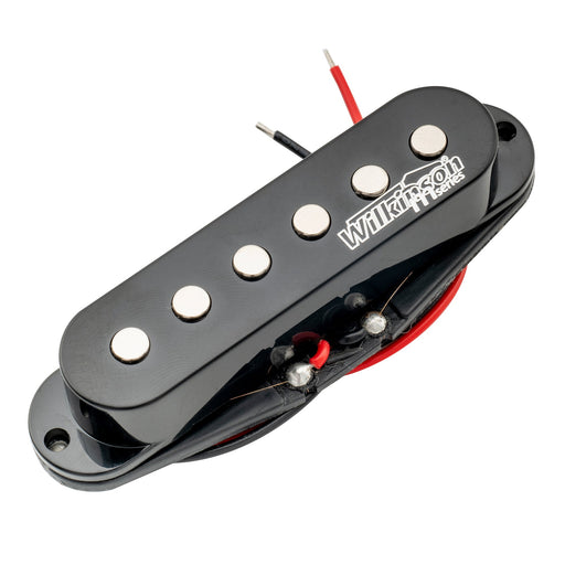 wilkinson m series high output ceramic st single coil middle pickup for strat style electric guitar mx1508bk