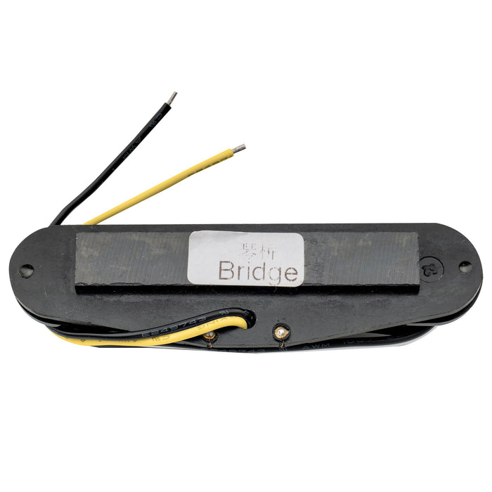 detail of wilkinson m series high output ceramic st single coil bridge pickup for strat style electric guitar mx1509bk