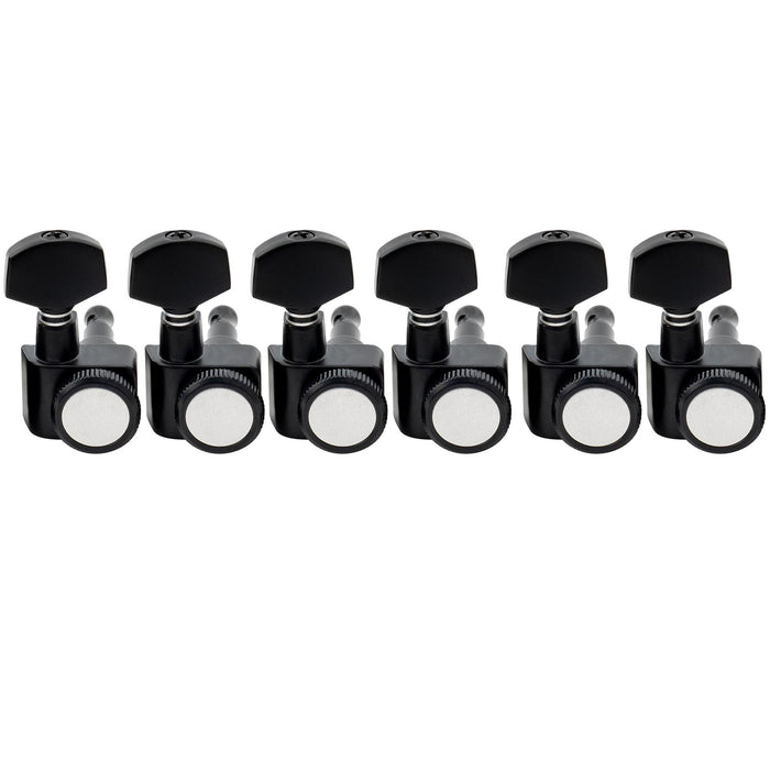 musiclily pro 6 in line 2 pins guitar locking tuners machine heads tuning pegs keys set for fender strat tele style guitar mx1510 6p