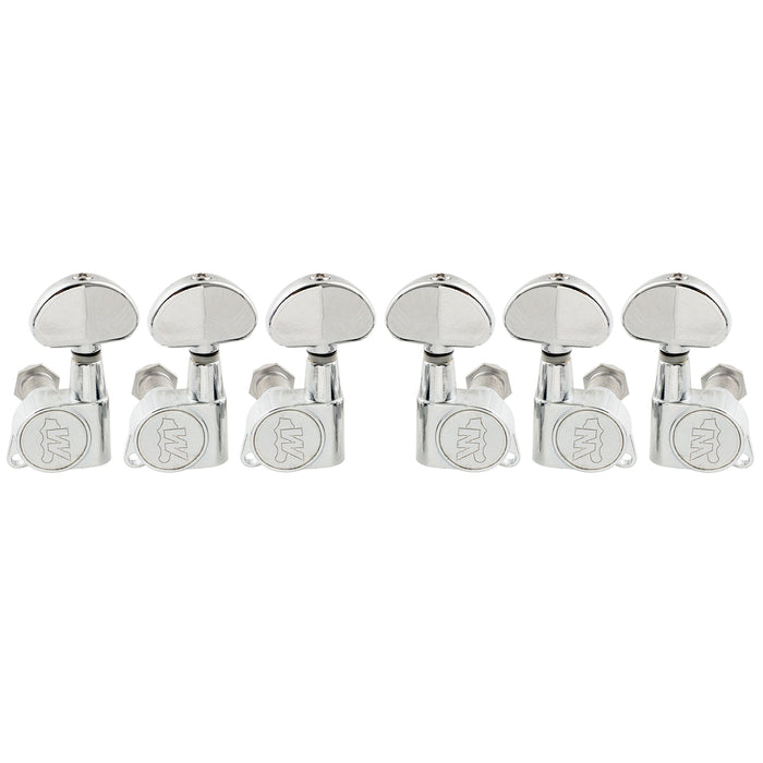 wilkinson 3r3l 19 1 ratio e z lok full sealed machine heads tuners tuning pegs keys with half moon button 45 degree screw for acoustic electric guitar mx1511 3mx1512 3p