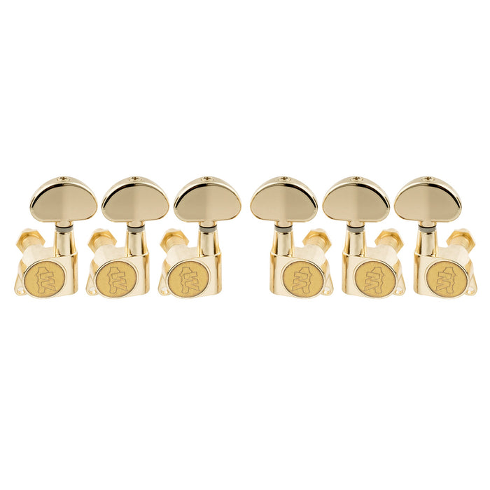 wilkinson 3r3l 19 1 ratio e z lok full sealed machine heads tuners tuning pegs keys with half moon button 45 degree screw for acoustic electric guitar mx1511 3mx1512 3p, gold