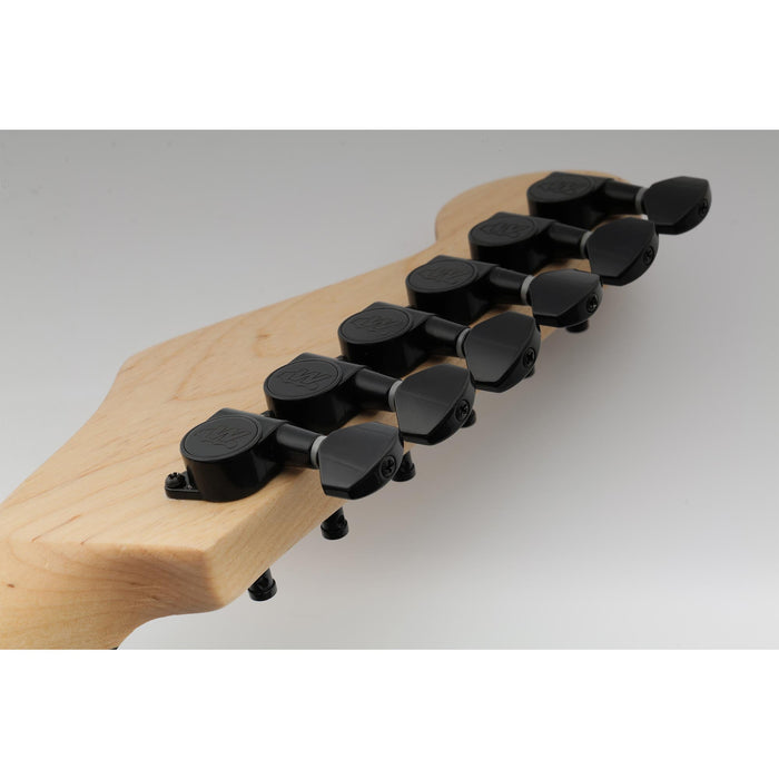 Application of wilkinson 6 in line e z lok guitar tuners machine heads tuning keys set for fender strat tele style electric guitar mx1513 6p