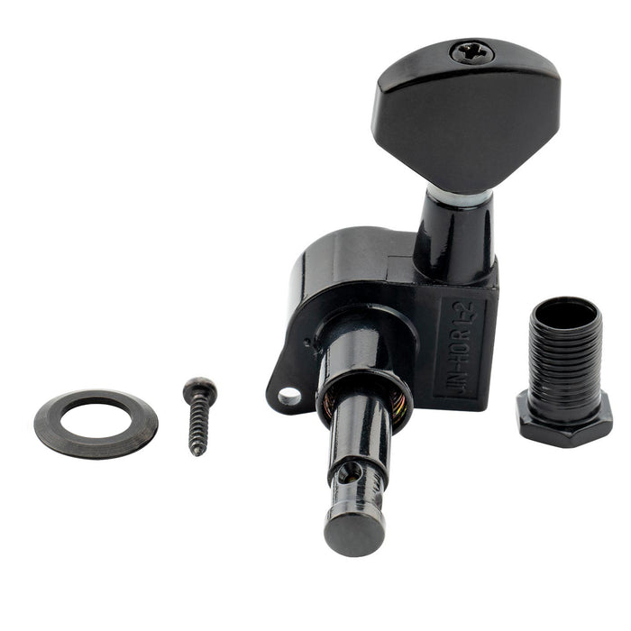 Juego de afinadores y llaves de afinación Wilkinson EZ-LOK de 6 en línea para guitarra eléctrica Fender Strat/Tele.