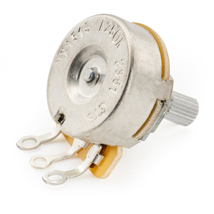 Part of cts 450 a250k pots short split shaft 1 4 inch 10 audio taper potentiometers for electric guitar bass mx1515 10