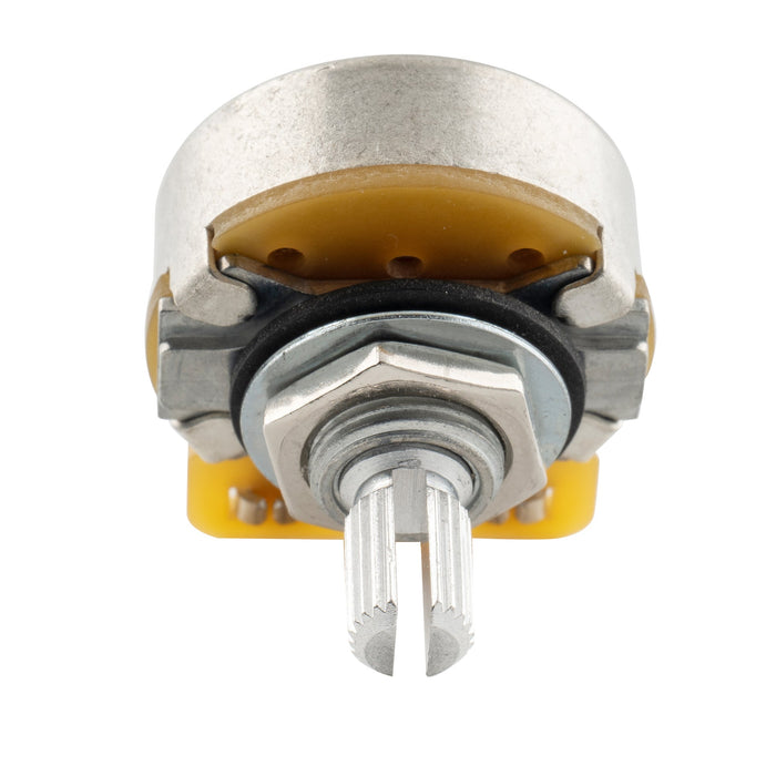 detail of cts 450 250k pot short split shaft 1 4 inch 10 audio linear taper potentiometer for electric guitar bass mx1515