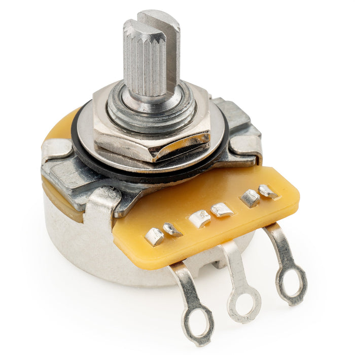 cts 450 250k pot short split shaft 1 4 inch 10 audio linear taper potentiometer for electric guitar bass mx1515