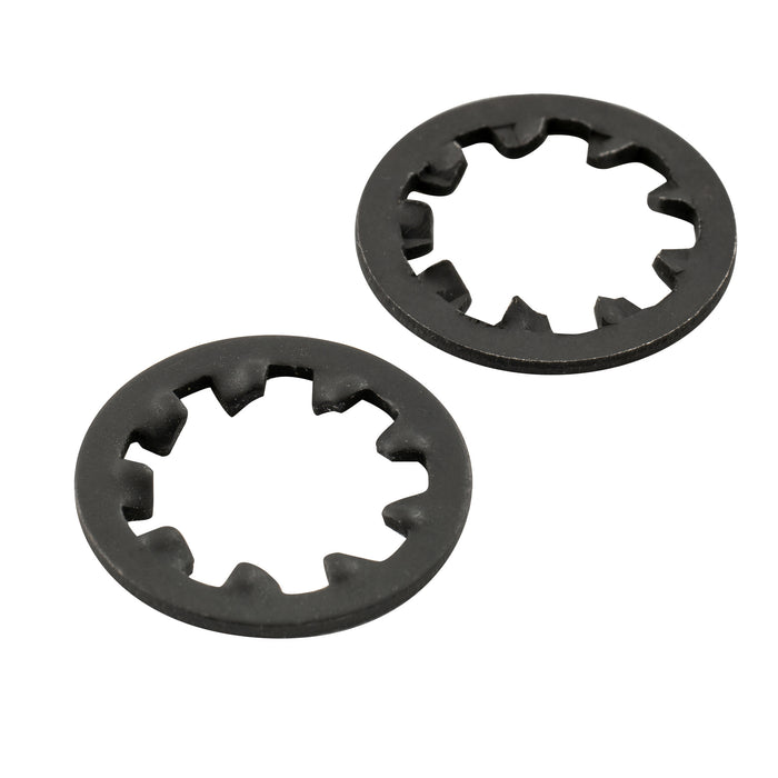 musiclily pro 3 8 inch and m9 mounting star lock washers for usa thread cts pots and switchcraft jack sockets mx1937 10p, black