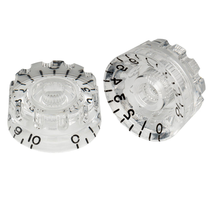 Musiclily Pro Tamanho de Polegada Fina 24-Espiga Parafusos Knob de Tom Controle de Volume Velocidade para Guitarra Elétrica Estilo USA LP SG, Conjunto de 4