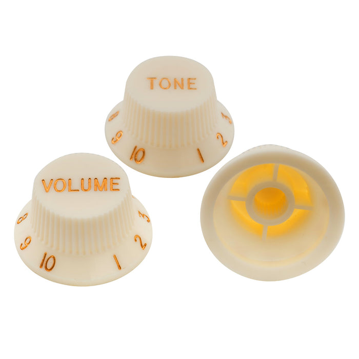 Part of musiclily pro inch size fine 24 splines guitar tone volume control knobs for usa made strat style electric guitar 2 pcst1v mx1563 2mx1564p