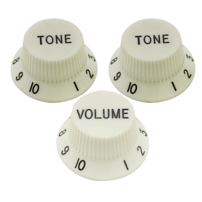 musiclily pro inch size fine 24 splines guitar tone volume control knobs for usa made strat style electric guitar 2 pcst1v mx1563 2mx1564p, mint green