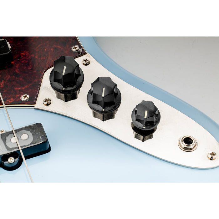 Application of musiclily pro inch size fine 24 spline knobs 2 large 1 small jazz bass knobs set for usa made jb style bass mx1570bk 2mx1569bk