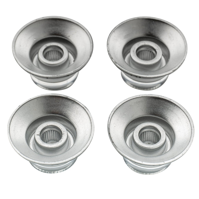 Part of musiclily pro left handed inch size fine 24 spline top hat bell knobs tone volume control knobs for usa lp sg style electric guitar mx1571 4p