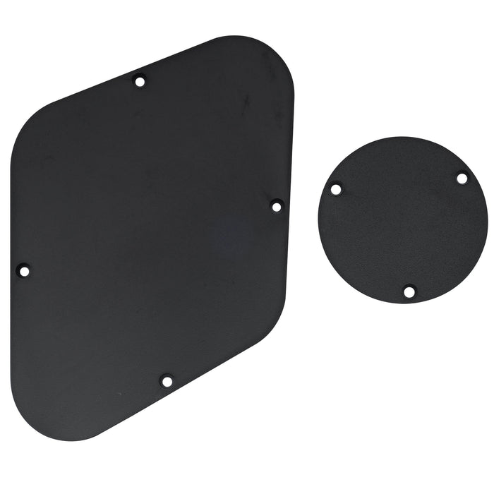musiclily pro left handed lp backplate and switch plate control cavity cover for china made epiphone lp standard 1ply mx1579mx1581p