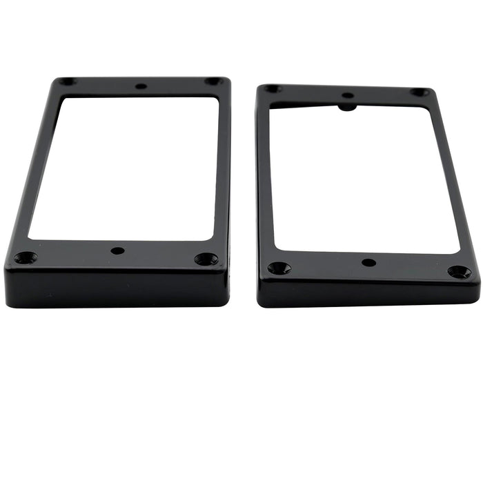 detail of musiclily pro plastic curved bottom humbucker mounting pickup rings set for china made epiphone guitar mx1590mx1591p