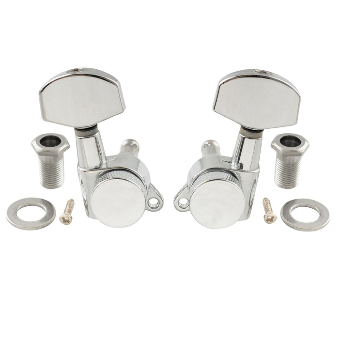 Part of musiclily pro 3r3l 15 1 ratio full sealed locking machine heads tuners tuning pegs keys with big hex button 45 degree screw for acoustic electric guitar mx1630 3mx1631 3p