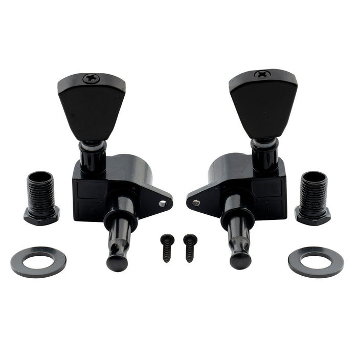 detail of musiclily basic 3r3l 14 1 ratio full sealed machine heads tuners tuning pegs keys with keystone button right angle screw for acoustic electric guitar mx1655 3mx1656 3p