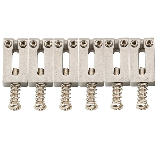 musiclily pro 10 5mm stainless steel modern guitar tremolo bridge saddles for strat tele style electric guitar mx1702 6