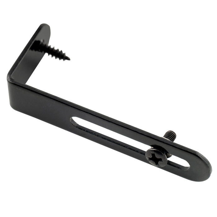 detail of musiclily pro steel universal pickguard mounting bracket support compatible with usa lp or epiphone lp style electric guitar mx1710p