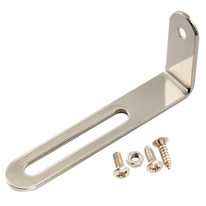 musiclily pro steel universal pickguard mounting bracket support compatible with usa lp or epiphone lp style electric guitar mx1710p, nickel