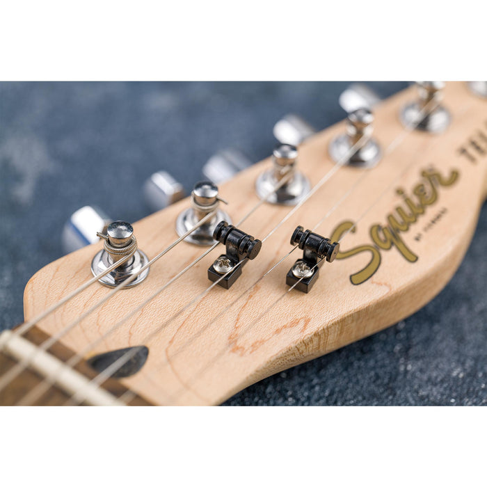 Musiclily Pro Saitenhalter mit Rollen aus Metall für E-Gitarren im Strat-/Tele-Stil, 2er-Set