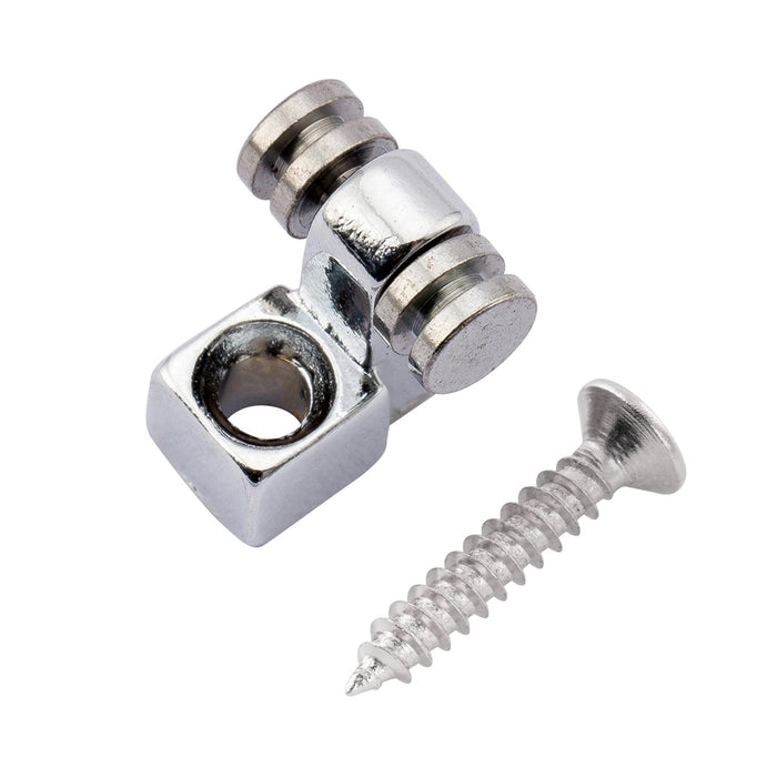 Musiclily Pro Saitenhalter mit Rollen aus Metall für E-Gitarren im Strat-/Tele-Stil, 2er-Set