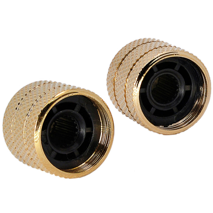 detail of musiclily pro coarse 18 splines steel push on abalone top dome control knobs for imported electric guitar or bass 18 16 5mm mx1713 2p