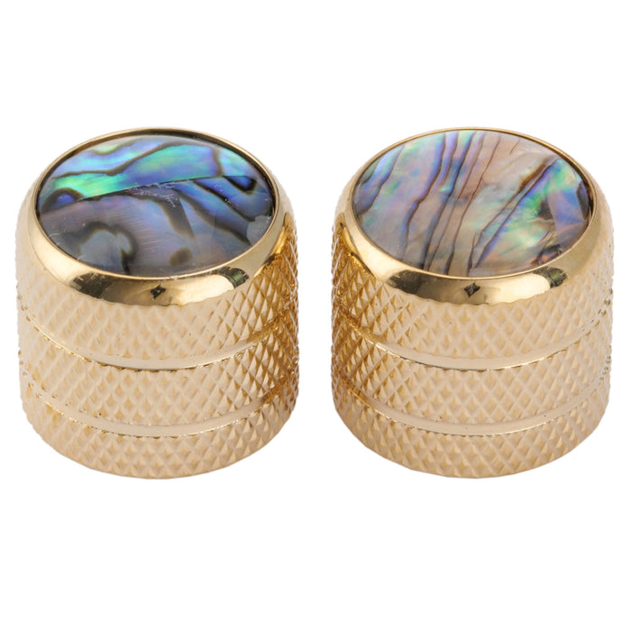 musiclily pro coarse 18 splines steel push on abalone top dome control knobs for imported electric guitar or bass 18 16 5mm mx1713 2p