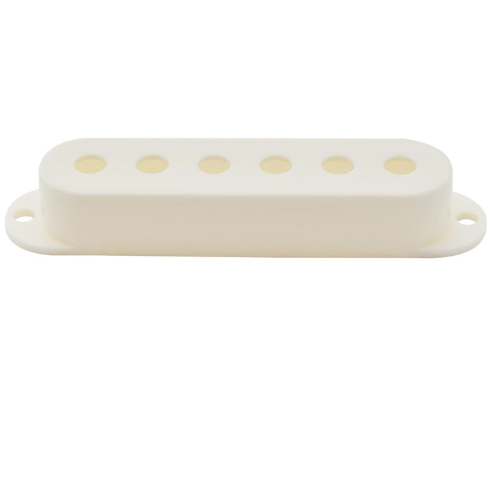 detail of musiclily pro plastic guitar single coil pickup covers for usa mexico strat mx1721 3p