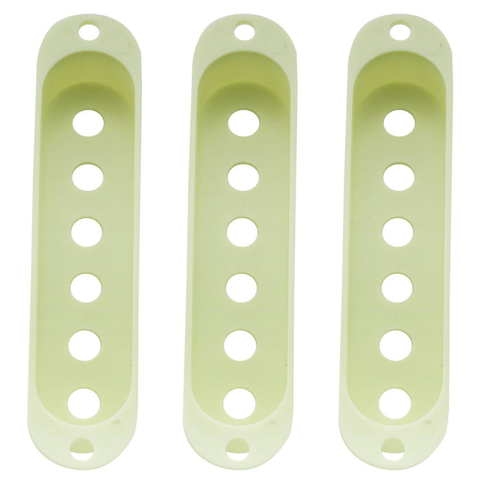 Musiclily Pro Kunststoff Gitarre Single Coil Pickup Abdeckungen für USA/Mexiko Strat