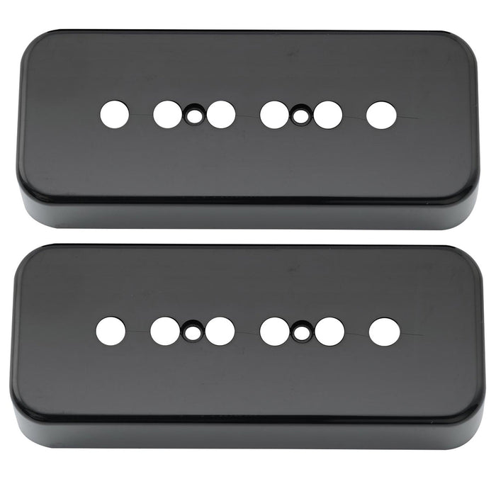 musiclily pro plastic p 90 soapbar guitar pickup covers compatible with usa lp mx1722 2p