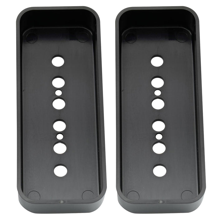 Part of musiclily pro plastic p 90 soapbar guitar pickup covers compatible with usa lp mx1722 2p