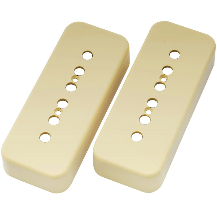 Musiclily Pro Plastic P-90 Soapbar Guitar Pickup Covers Compatible with USA LP