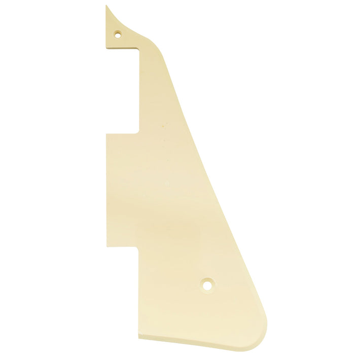 musiclily pro plastic guitar pickguard for 2006 present modern style epiphone les paul 1ply mx1724p cream