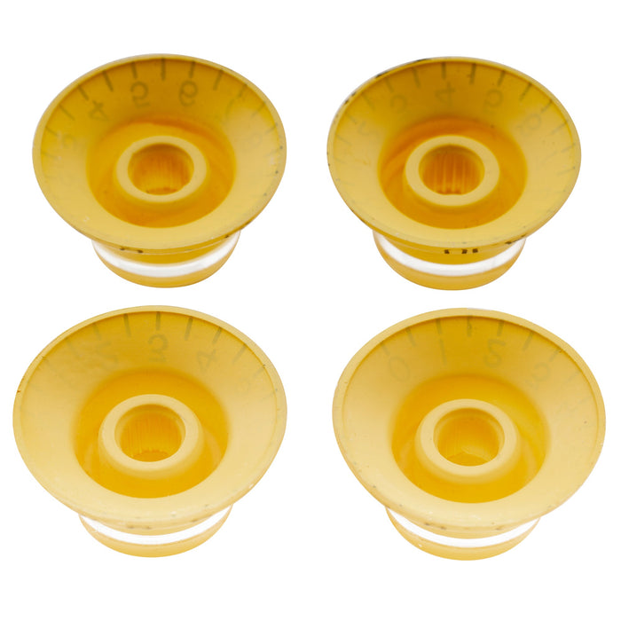 Part of musiclily pro metric coarse 18 spline top hat bell knobs tone volume control knobs for epiphone lp sg style electric guitar mx1730 4p