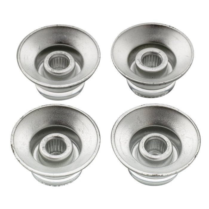 Musiclily Pro Metric Coarse 18-Spline Top Hat Bell Knobs Tone Volume Control Knobs for Epiphone LP SG Style Electric Guitar, Set of 4