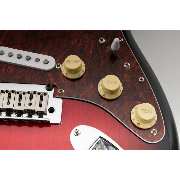 Application of musiclily pro metric size 18 splines 1 volume 2 tone strat style knobs set for asia import guitar bass split shaft pots mx1733 2mx1734p