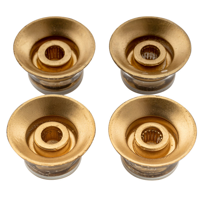 Musiclily Pro Metric Grosso 18-Esquema Chapeu Alto Botões de Tom e Controle de Volume para Guitarra Elétrica estilo Epiphone LP SG, Conjunto de 2