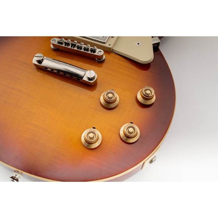 Perillas Musiclily Pro para zurdos, métricas gruesas, de 18 estrías, con forma de sombrero de copa y campana, control de volumen y tono para guitarra eléctrica Epiphone LP SG (juego de 4)