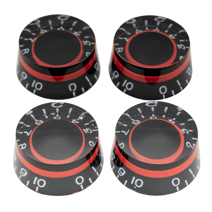 Musiclily Pro Métrico Grueso 18-Engranes Perillas de Guitarra Control de Tono Volumen Velocidad para Epiphone Les Paul SG Estilo Guitarra Eléctrica