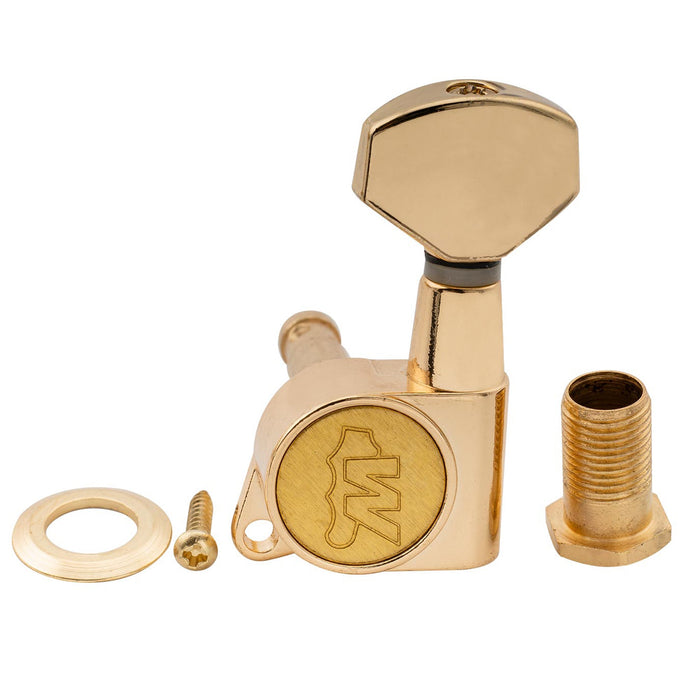 Part of wilkinson left handed 6 in line e z lok guitar tuners tuning pegs keys machine heads set for fender strat tele style electric guitar mx1750 6p